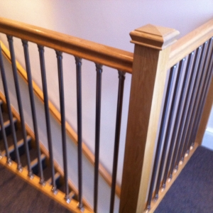 Oak Staircase- Carpet Grade
