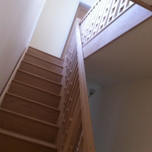 Solid Oak Stairs
